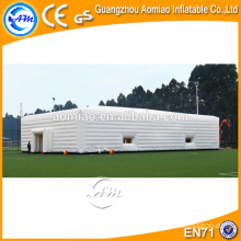 Cube inflatable event tent, inflatable house tent, white inflatable lawn tent